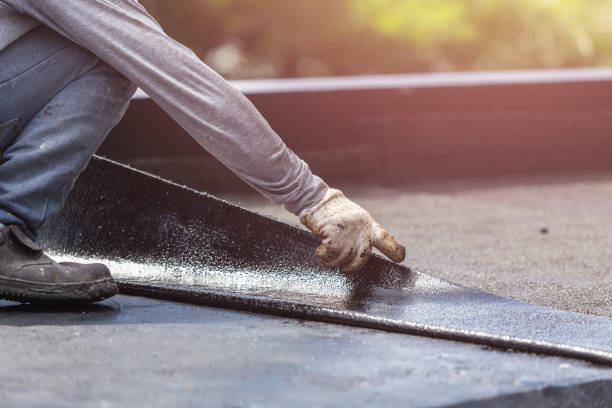 Professional Waterproofing technician working in Cayuga, IN